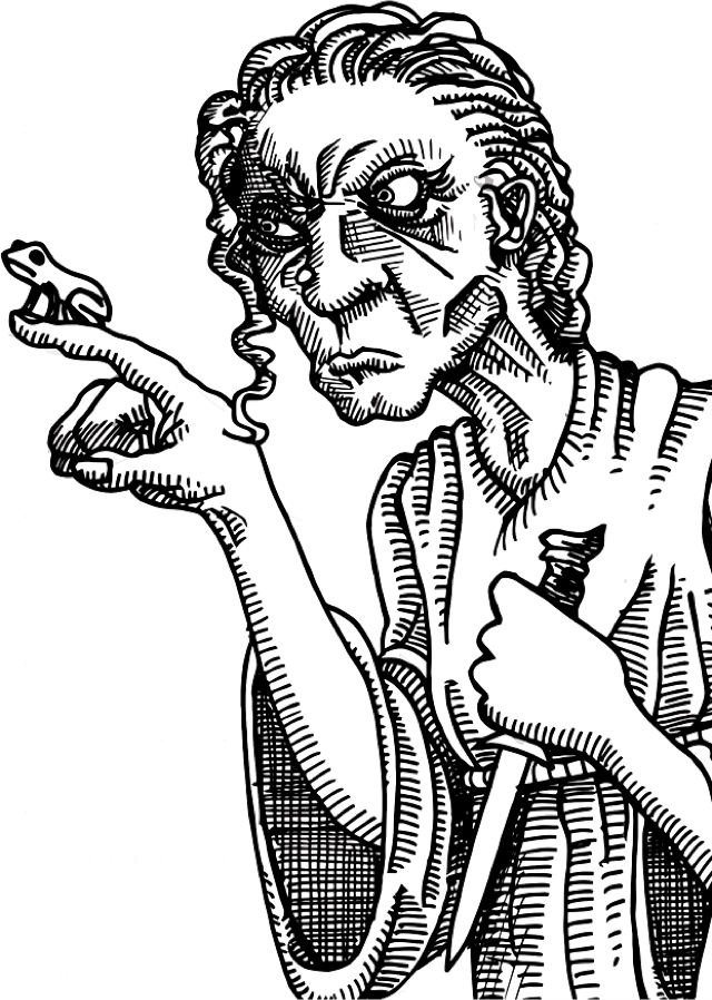 Mother Shipton, woodcut
